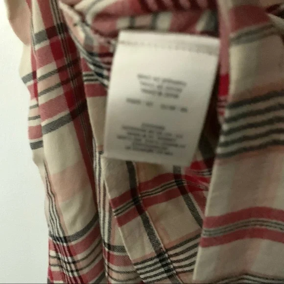 Maeve by Anthropologie Multi-Color Plaid Shirt - Picture 9 of 9